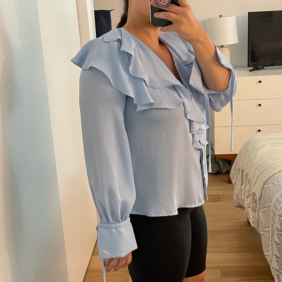 Zara Ruffle Blouse - Picture 2 of 5